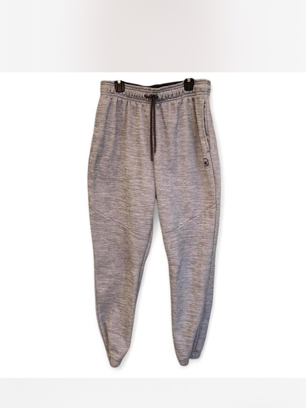 AND1 Men's Basketball Heather Gray Jogger Sweatpants size M
